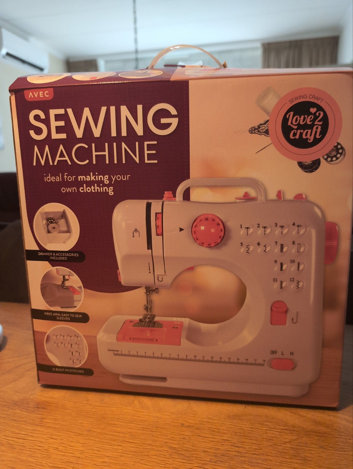 Love2Craft Naaimachine - Ideaal voor beginners, Ophalen of Verzenden