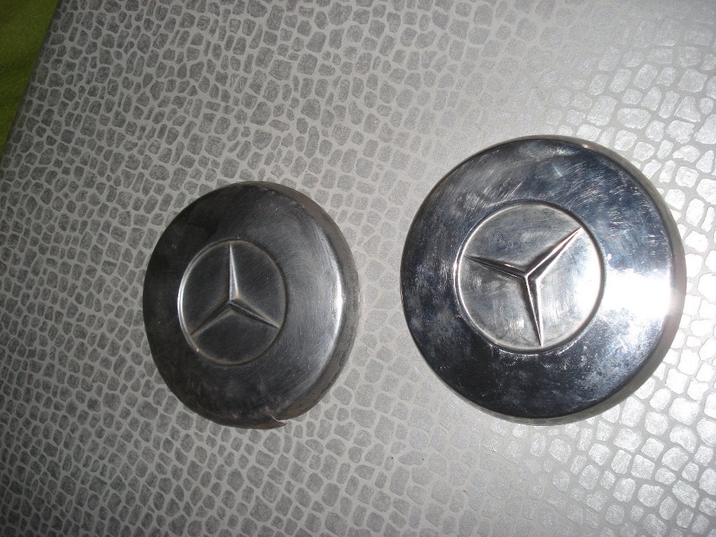 2x  wieldop oldtimer  Mercedes 170 S      1952, Auto diversen, Wieldoppen, Ophalen of Verzenden, Gebruikt
