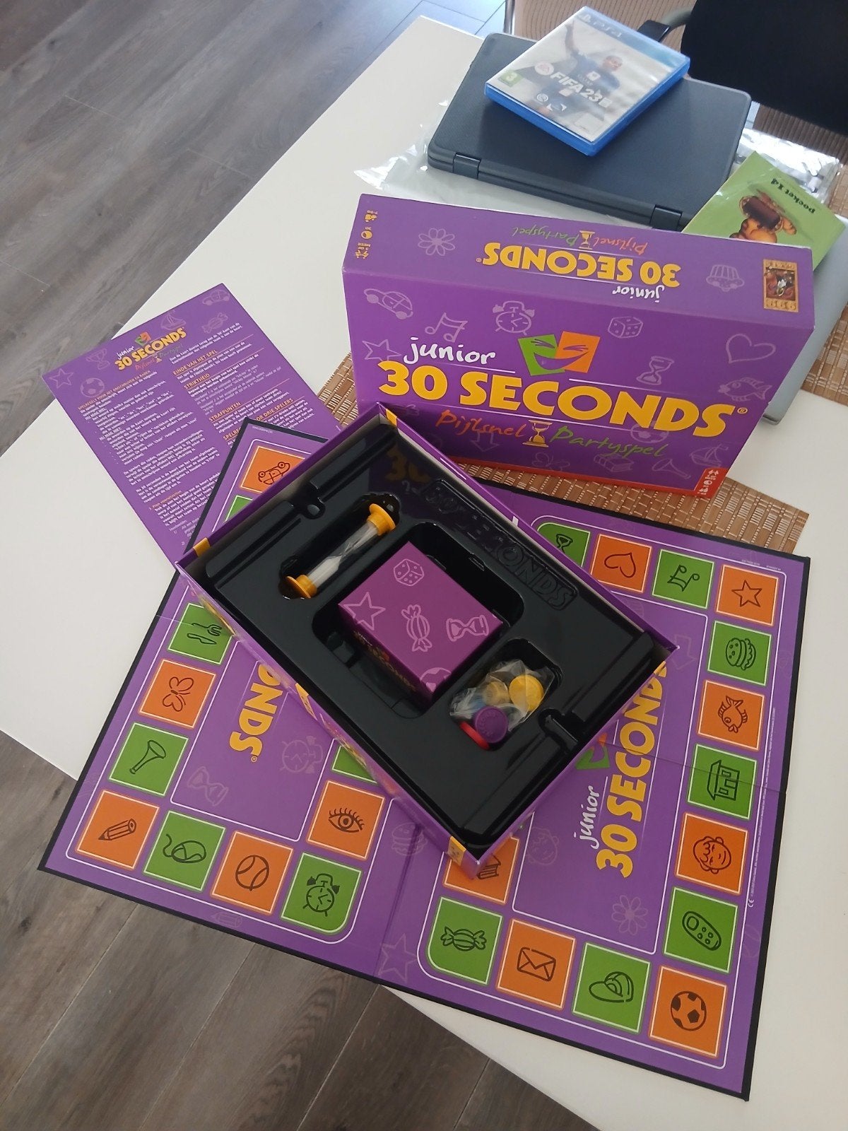 30 secondes junior, Drie of vier spelers, Ophalen, Zo goed als nieuw, Reisspel