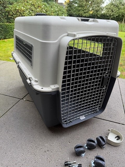 Flamingo Nomad XXL hondenbench / vliegtuig transportbox, Ophalen, Gebruikt