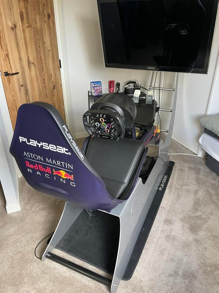 Race simulator F1 met frame, spellen, playstation, tv, Ophalen, Zo goed als nieuw, Playseat of Racestoel, PlayStation 4