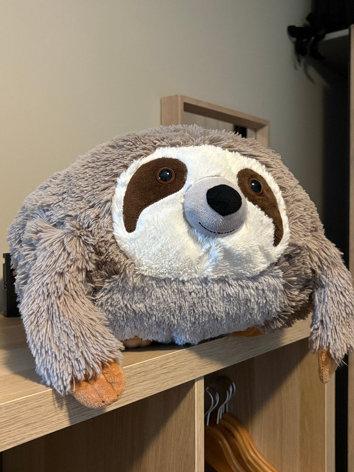 Luie knuffelbeest handwarmer, Kinderen en Baby's, Ophalen, Gebruikt, Bruin, Overige typen