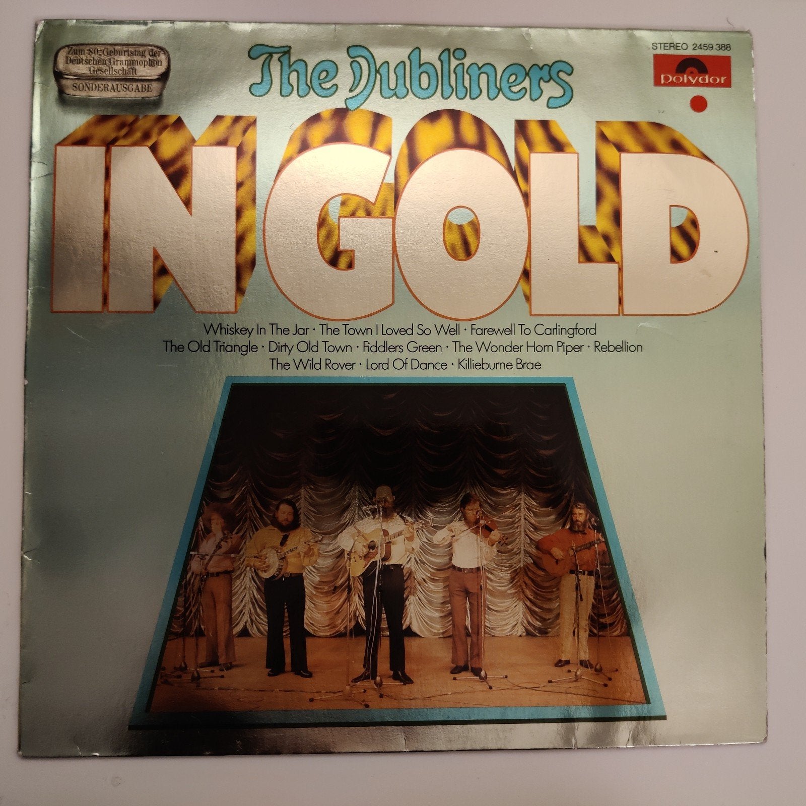 The Dubliners - In Gold LP (Polydor, 1976), LP, Gebruikt, Speciale editie, 12 inch
