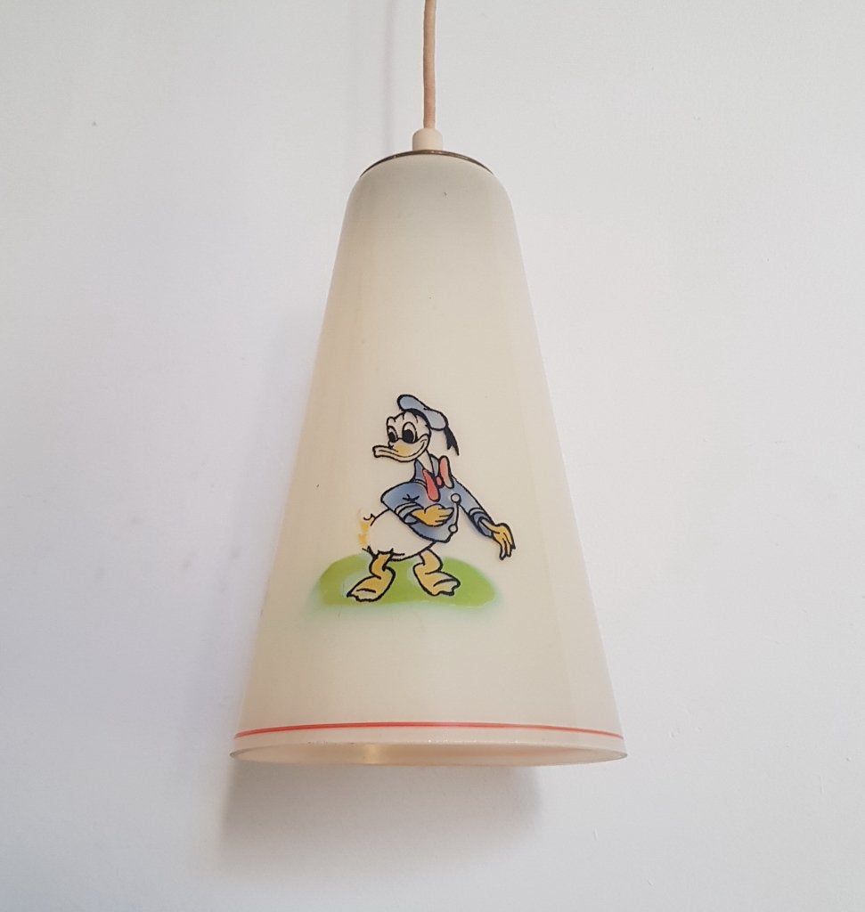 Jaren 60 Donald Duck Lamp, Ophalen of Verzenden