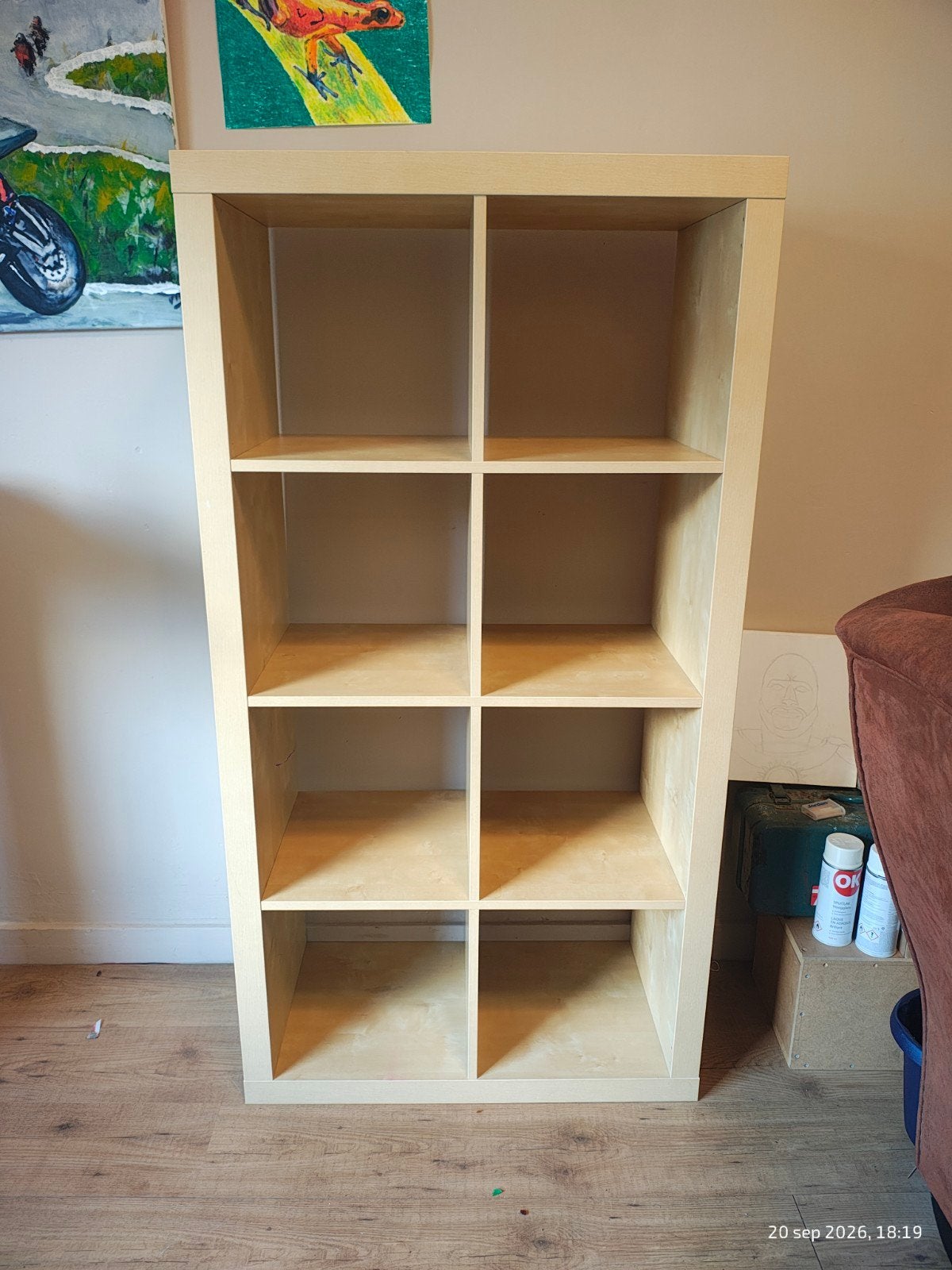 roomdevider laag erg gewild en van de ikea!, Ophalen, Met plank(en), 50 tot 100 cm, Zo goed als nieuw