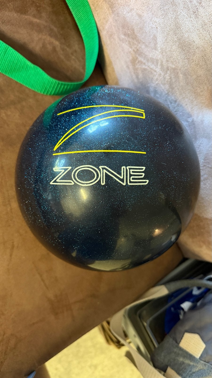 Bowlingbal Zone 4,7 kg met bowlingtas, Ophalen of Verzenden, Zo goed als nieuw