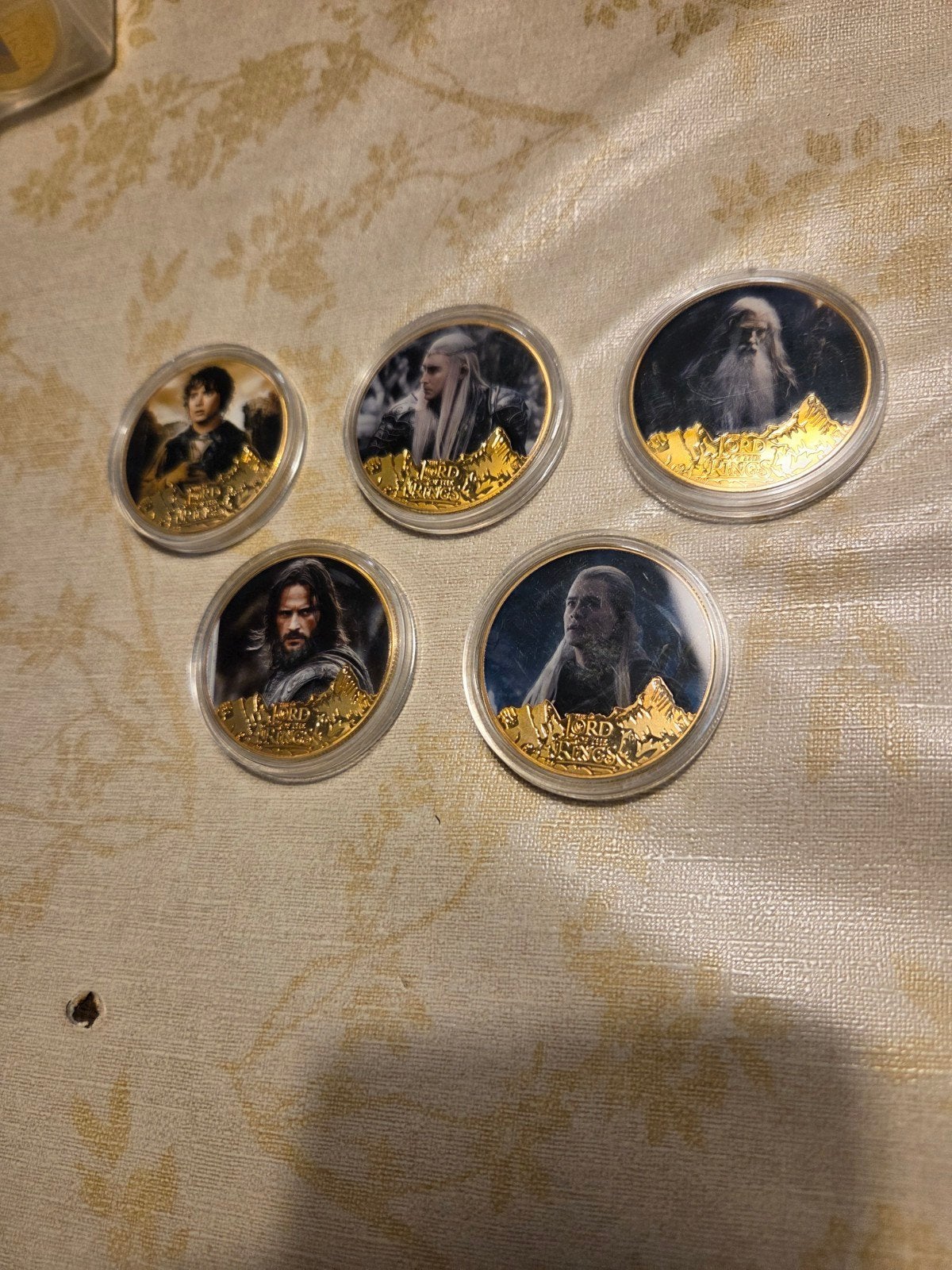 Lord of the Rings Verzamelmunten Set - Limited Edition, Ophalen of Verzenden, Overige typen