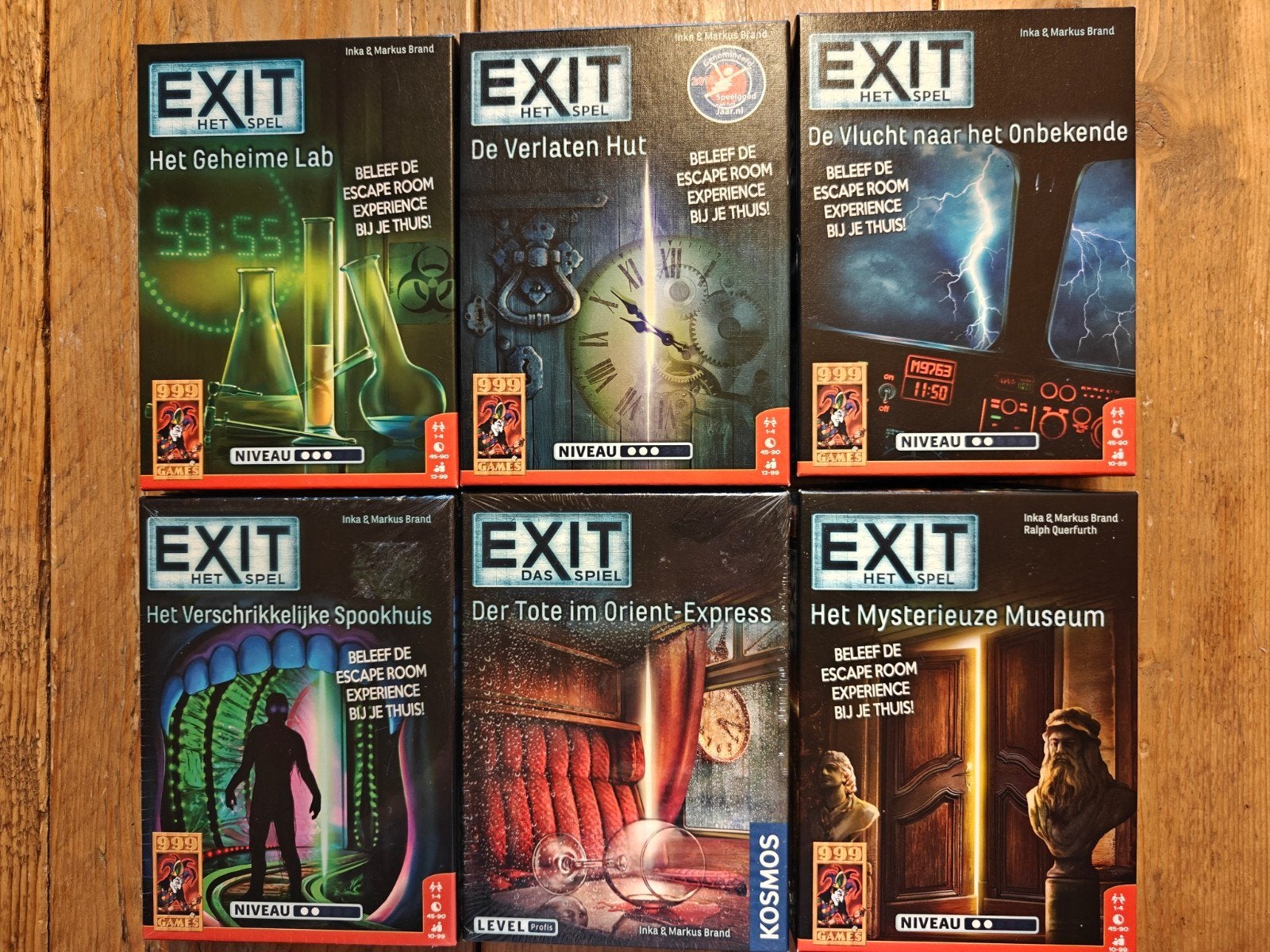 6 X Exit., 999 Games., 999 Games., Nieuw, Ophalen of Verzenden