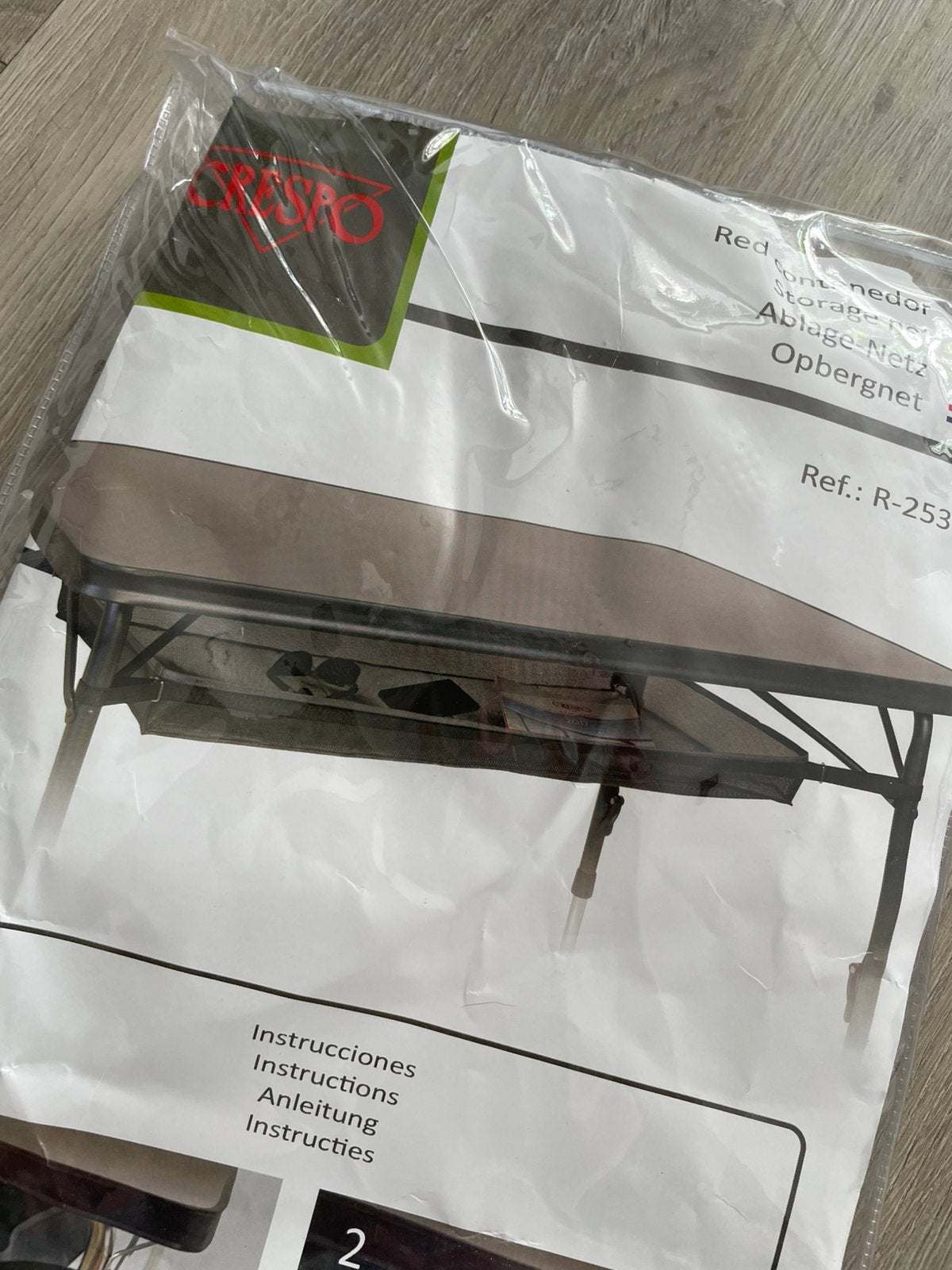 Crespo opbergnet tafel - R/253, Ophalen of Verzenden, Zo goed als nieuw