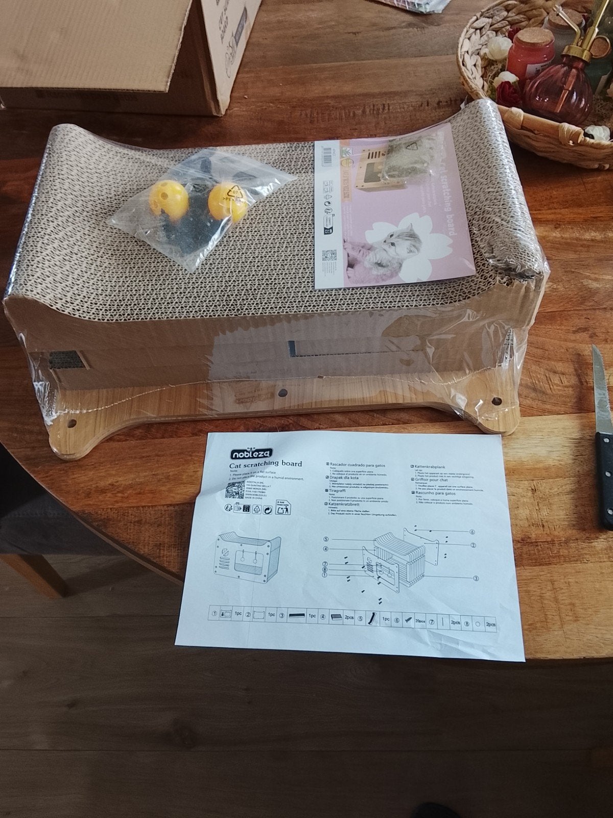 Nobleza Kattenkrab speeltje nieuw, ., Nobleza, Nieuw, Ophalen of Verzenden