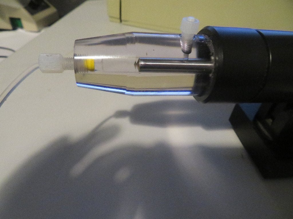 handmatige micromanipulator, Ophalen of Verzenden, Zo goed als nieuw, Minder dan 400x, Biologische microscoop