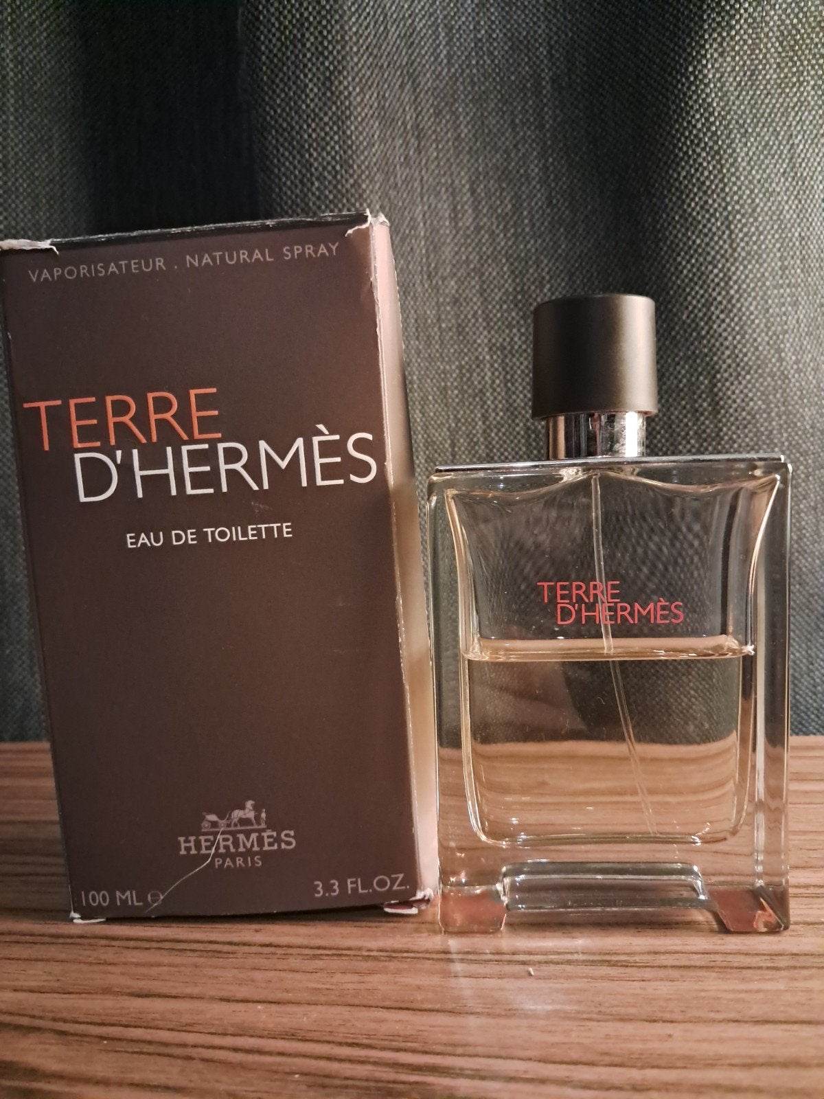 Terre d'Hermès Eau de Toilette 100ml, Ophalen of Verzenden, Zo goed als nieuw