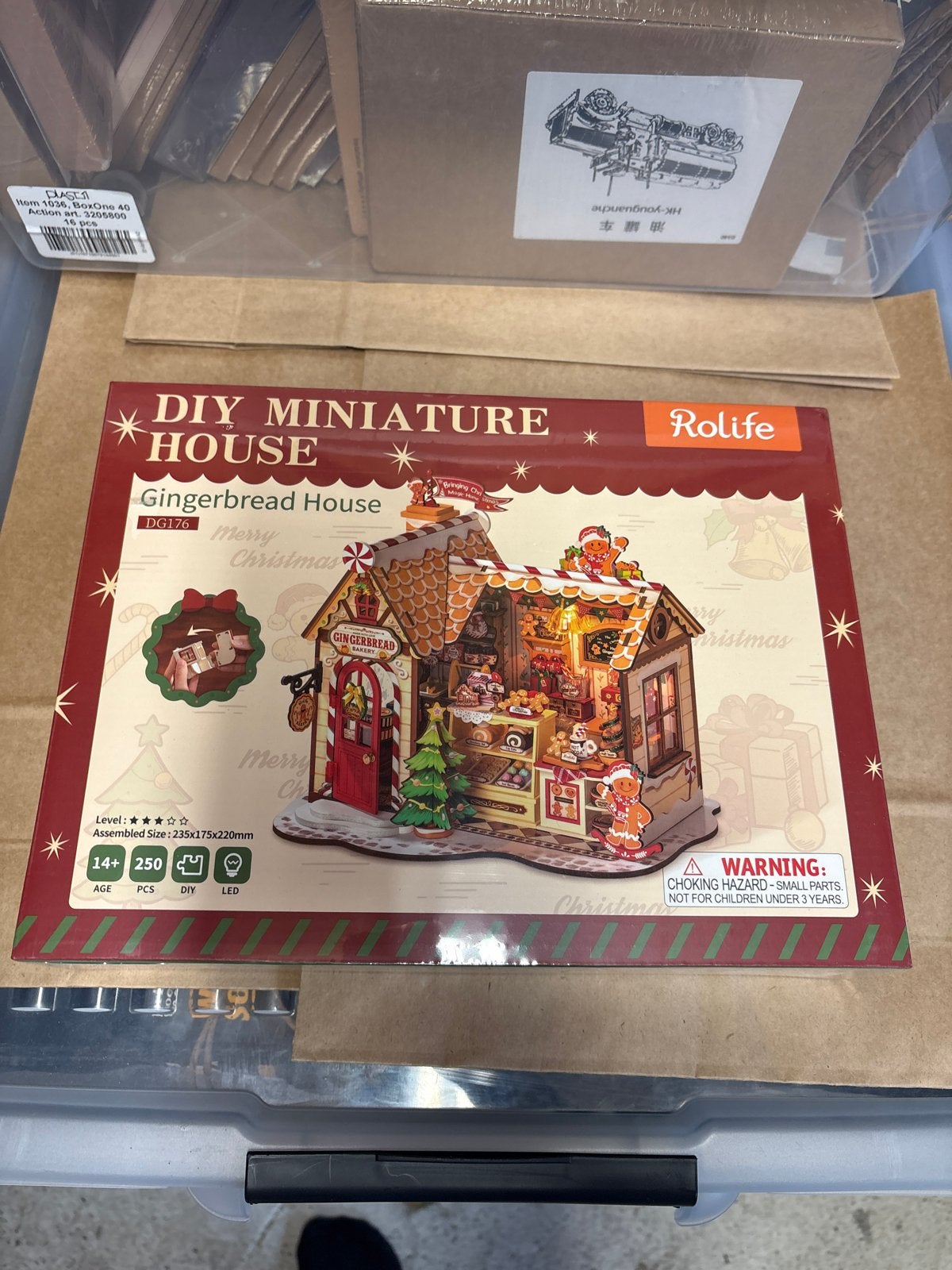 DIY Miniatuur Peperkoekhuis - Rolife, Ophalen of Verzenden, Nieuw, Overige merken