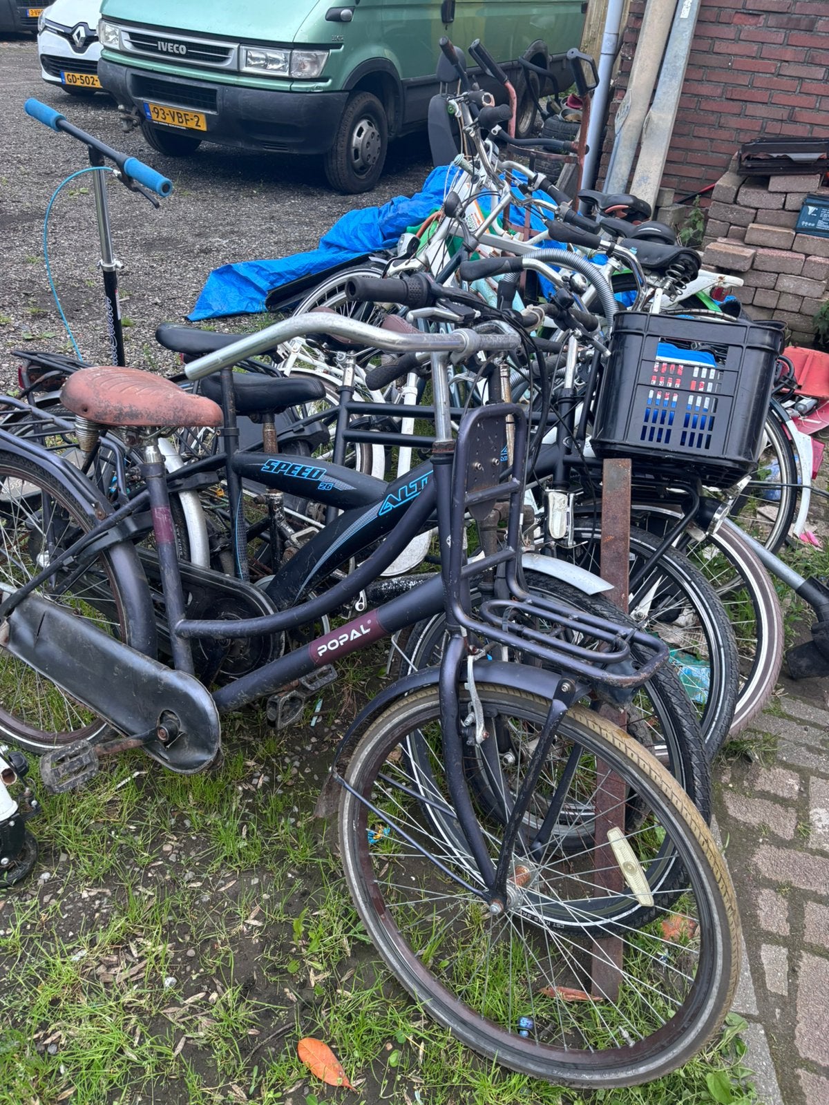 Opknap fietsen, Ophalen, Gebruikt