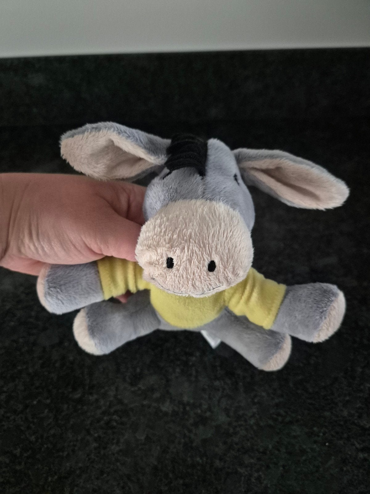 Knuffel Ezel met shirtje en sjaaltje, Ophalen of Verzenden, Overige typen