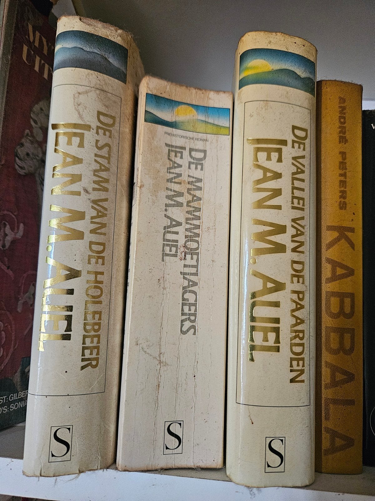 Jean M. Auel - De Aardkinderen serie (3 boeken), Ophalen, Gelezen, Jean M. Auel, Nederland