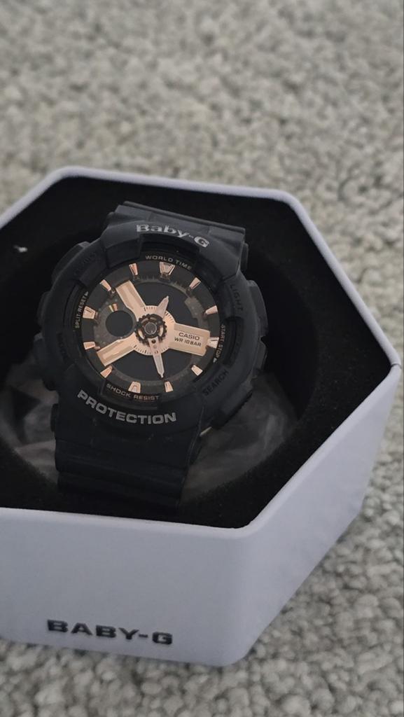 Casio Gshock Baby G dames, Ophalen of Verzenden, Nieuw, Staal, Overige merken