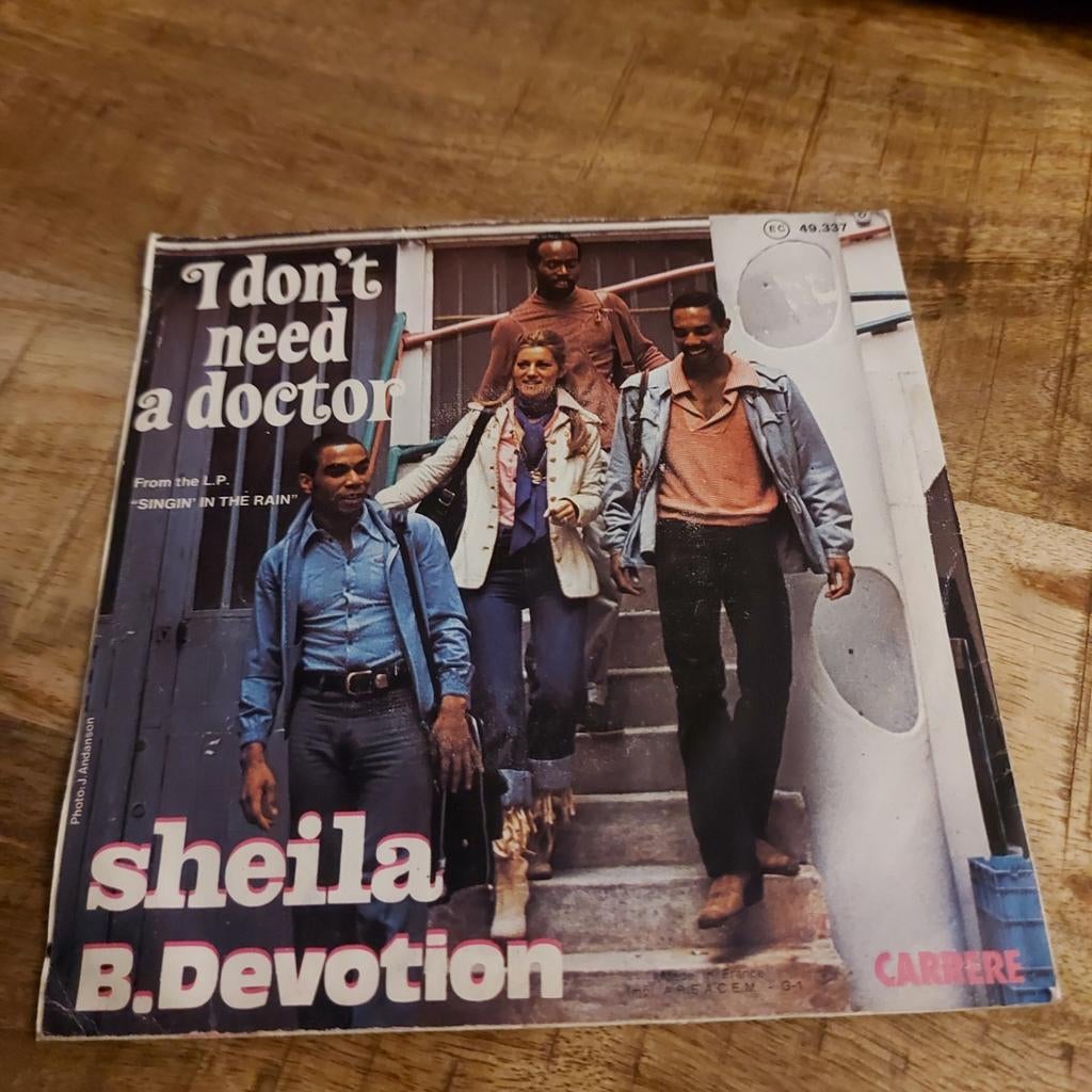 Sheila b devotion  / i don't need a doctor, Ophalen of Verzenden, Zo goed als nieuw, Pop