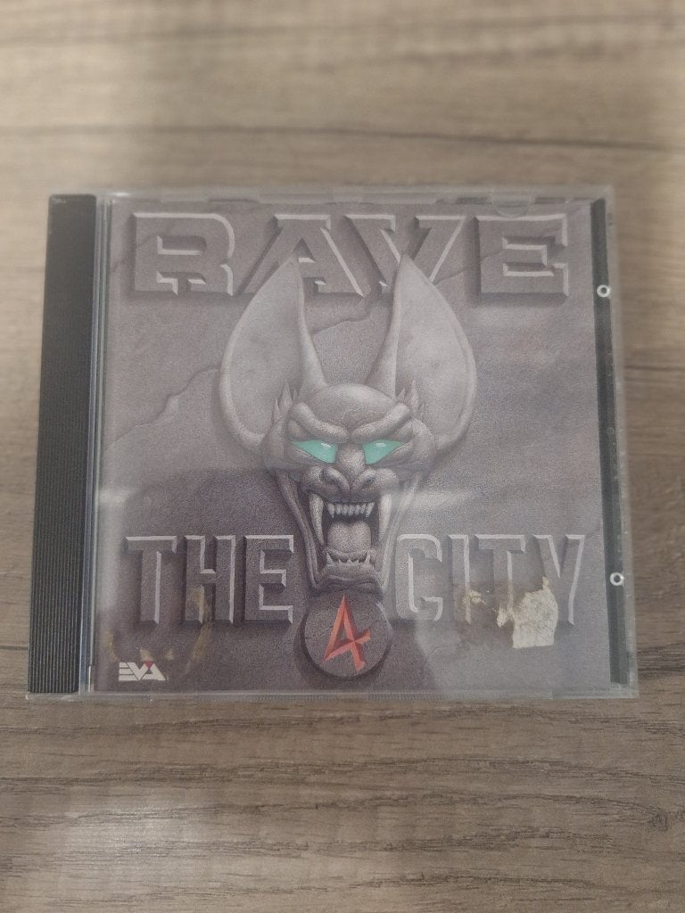 Vintage cd hardcore gabber Rave the City 4 uit 1994, Ophalen of Verzenden, Zo goed als nieuw
