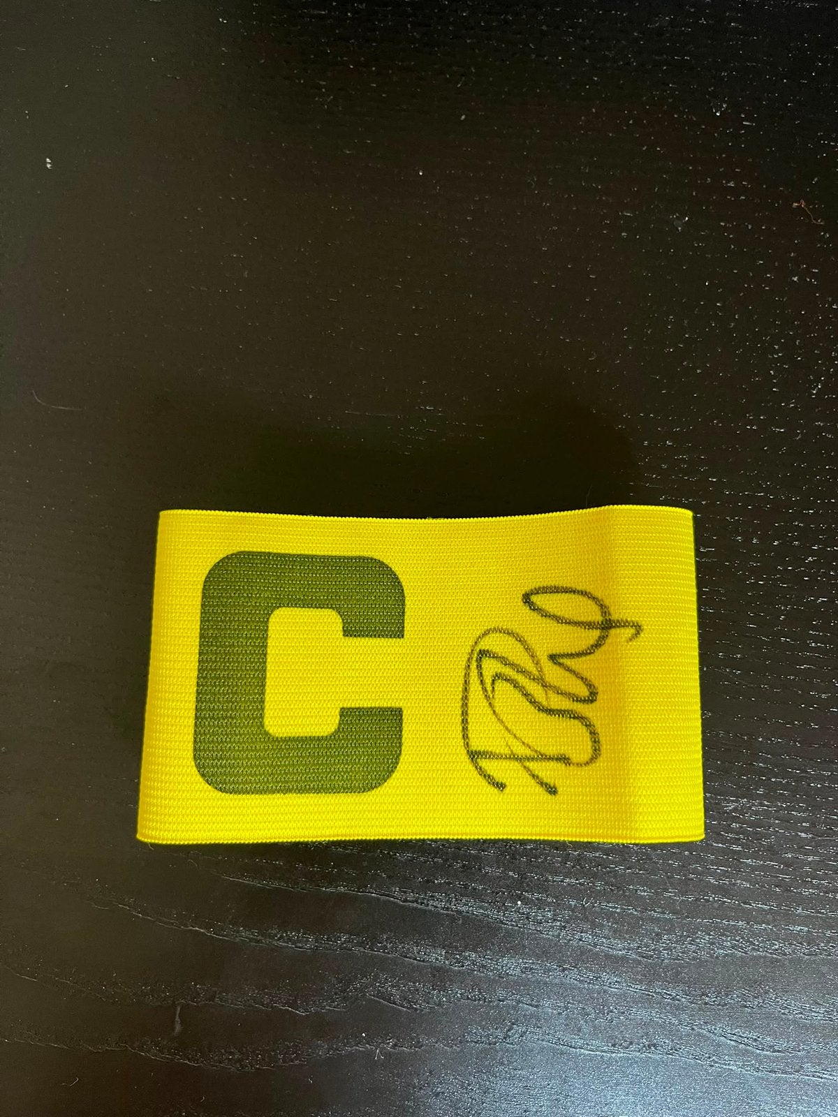 Gesigneerde aanvoerdersband van Daley Blind, Verzamelen, Sportartikelen en Voetbal, Ophalen of Verzenden, Nieuw, Ajax, Overige typen
