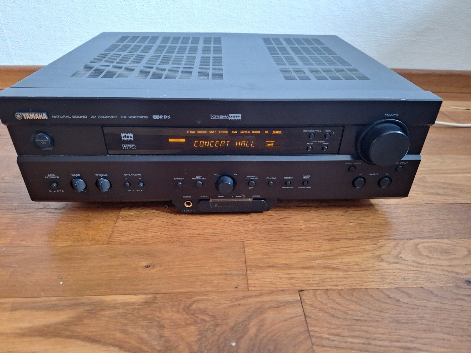 ​Vintage Yamaha RX-V620RDS – 5x100W krachtpatser - Phono, Gebruikt, Yamaha, Ophalen of Verzenden, 120 watt of meer