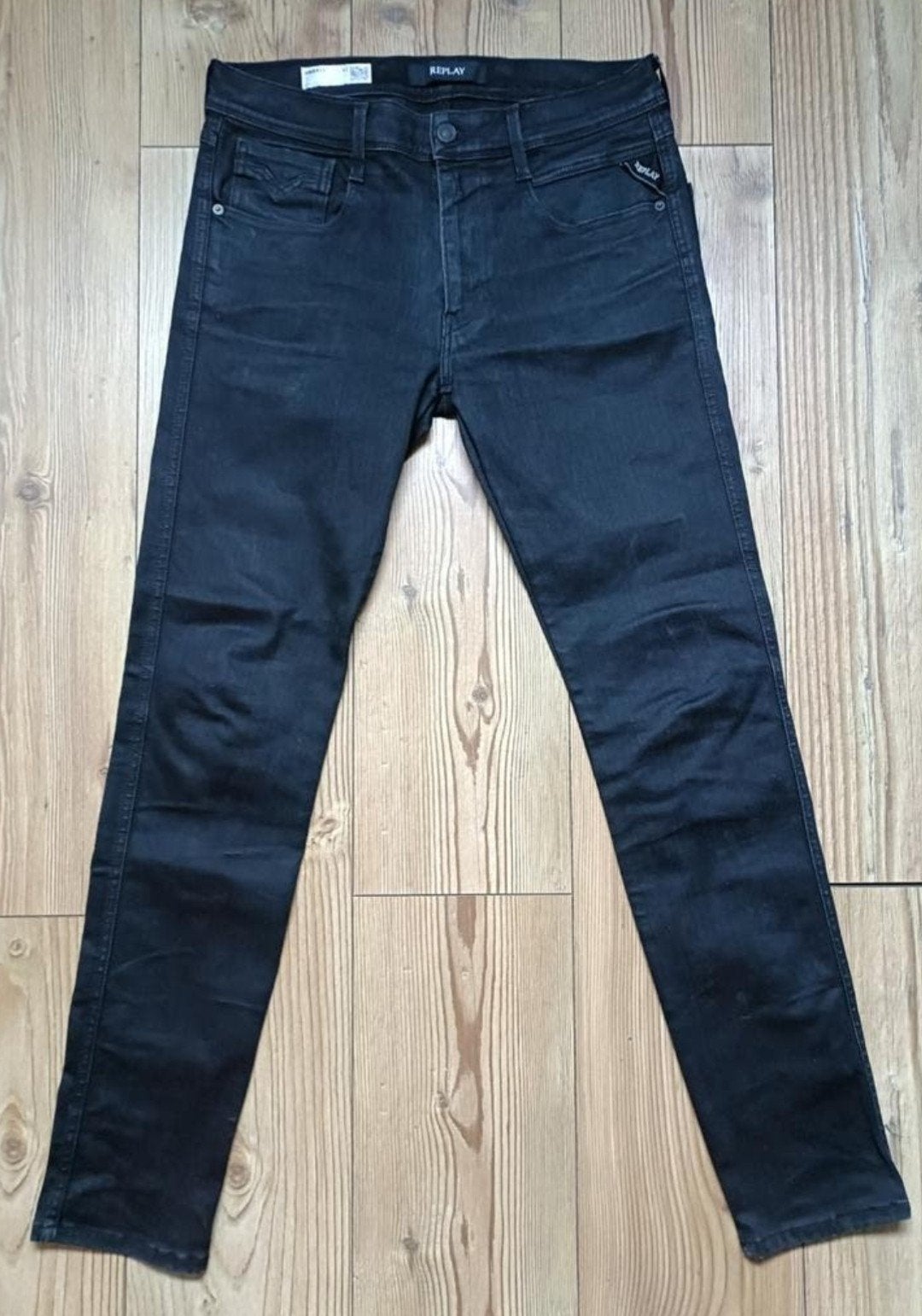Replay anbass hyperflex maat 32-32, Ophalen of Verzenden, Zo goed als nieuw, Zwart, W32 (confectie 46) of kleiner