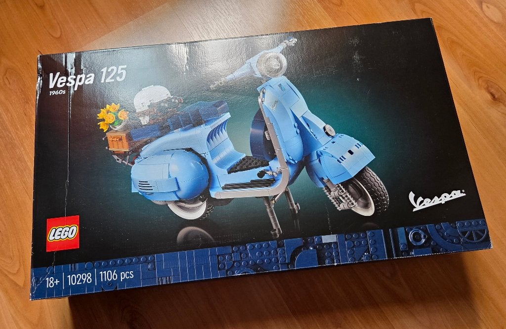 LEGO Icons #10298 Vespa 125, Verzenden, Lego, Zo goed als nieuw, Icons