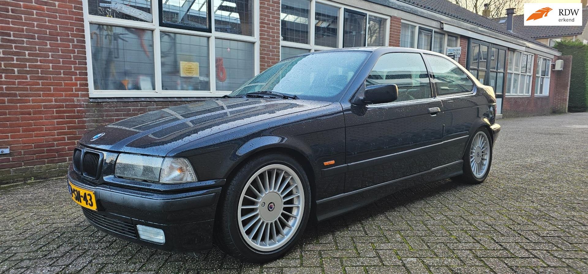 BMW 3-serie Compact 323ti Executive nl geleverd orig Alpina, Euro 2, Achterwielaandrijving, Gebruikt, 2494 cc