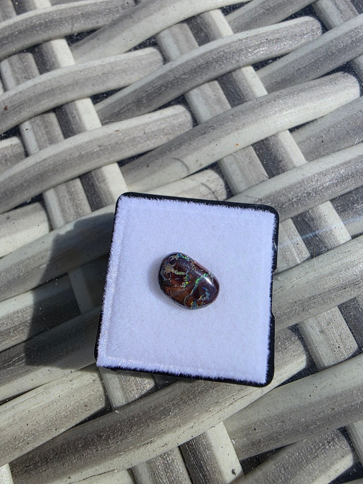 Boulder opaal / Koroit opaal cabochon – ca. 1,8 ct, Ophalen of Verzenden