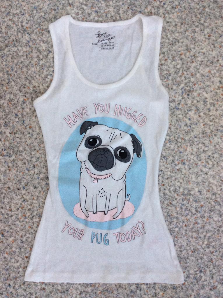 Primark hemd met hond mt 38/40, Primark, Ophalen of Verzenden, Zo goed als nieuw, Maat 38/40 (M)