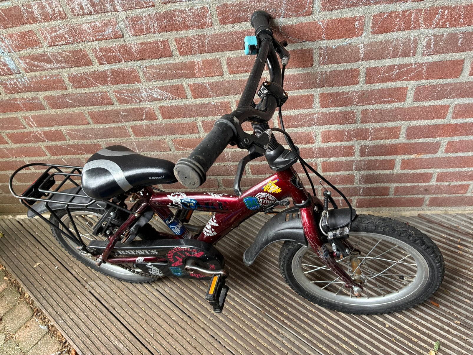 Kinderfiets Batavus, Ophalen of Verzenden, Gebruikt, Minder dan 16 inch
