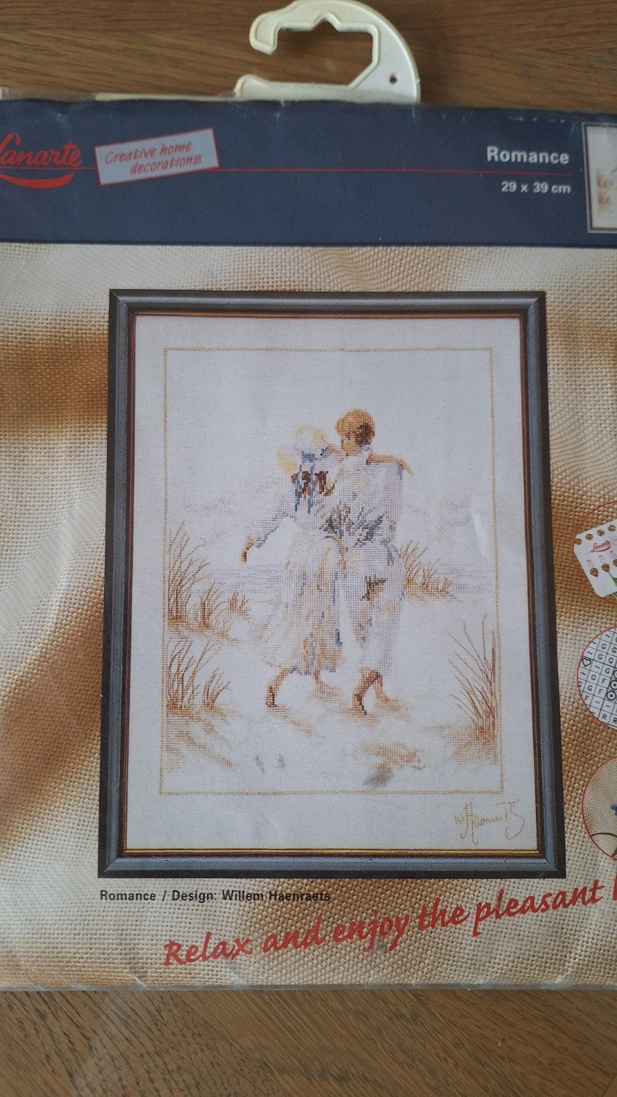 Borduurpakket merk Lanarte., Ophalen of Verzenden, Zo goed als nieuw, Handborduren, Borduurpakket