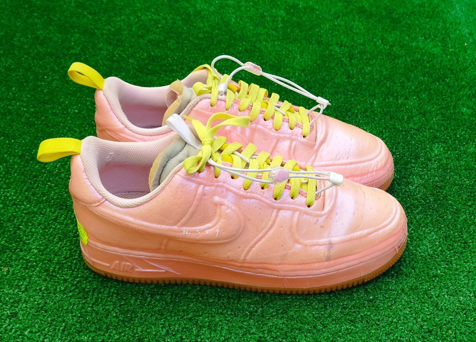 Nike Air Force 1 Experimental N.354 Roze Sneakers, Overige kleuren, Ophalen of Verzenden, Sneakers of Gympen, Gedragen