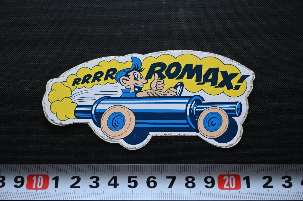 sticker strip auto uitlaat rrrrr ROMAX, Ophalen, Zo goed als nieuw