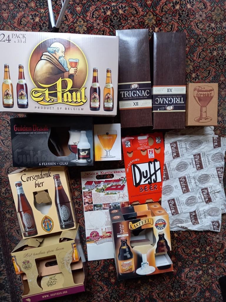 Bierverpakkingen, Ophalen, Gebruikt, Glas of Glazen, Overige merken
