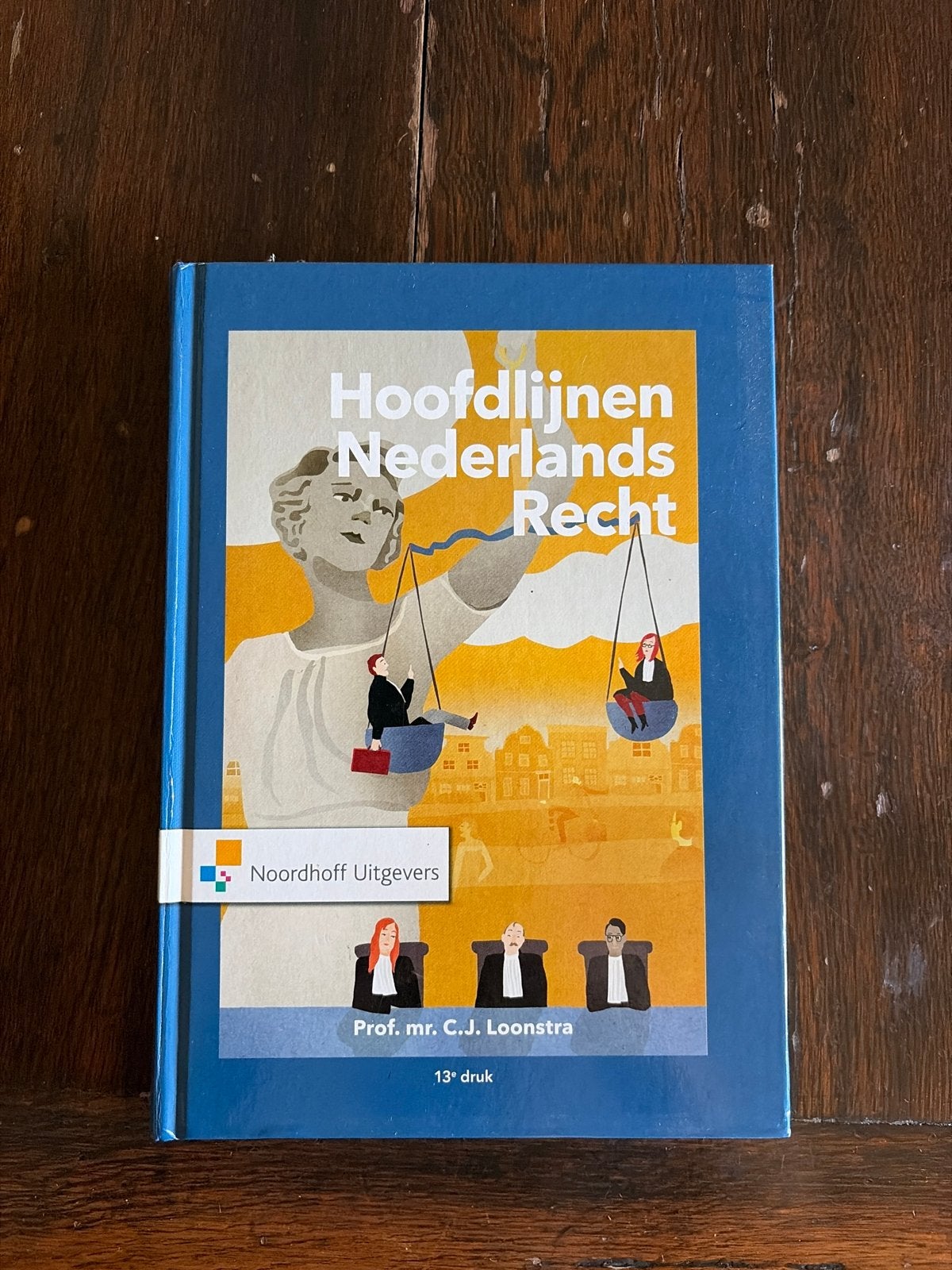 Hoofdlijnen Nederlands Recht - 13e druk, Ophalen of Verzenden, Gamma, Zo goed als nieuw, HBO