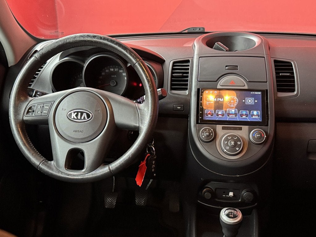 Kia Soul 1.6 X-tra | Airco | Lichtmetalen Velgen | APK 21-10, Auto's, Kia, Voorwielaandrijving, 4 cilinders, Blauw, 49 €/maand