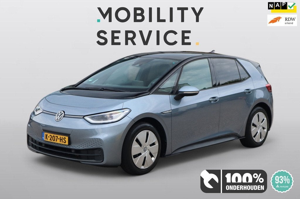 Volkswagen ID.3 Business 58 kWh SOH93% Pro Clima Matrix CarP, 966 min, Gebruikt, Blauw, ID.3