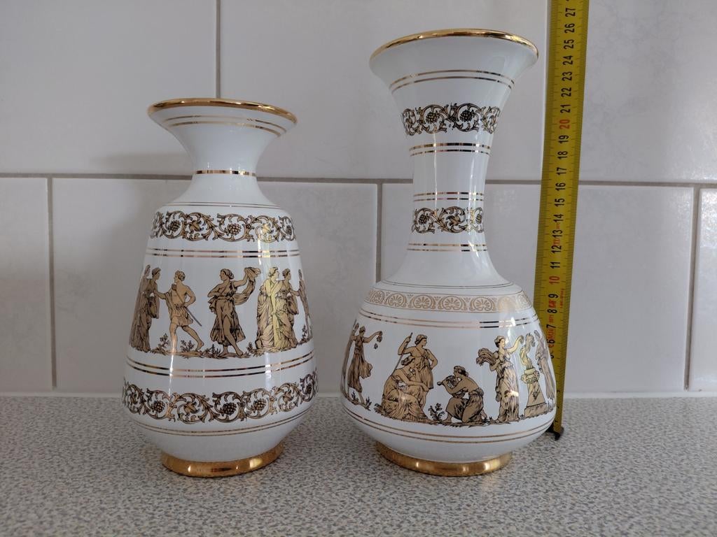 2 handgemaakte vazen, Antiek en Kunst, Antiek | Vazen, Ophalen