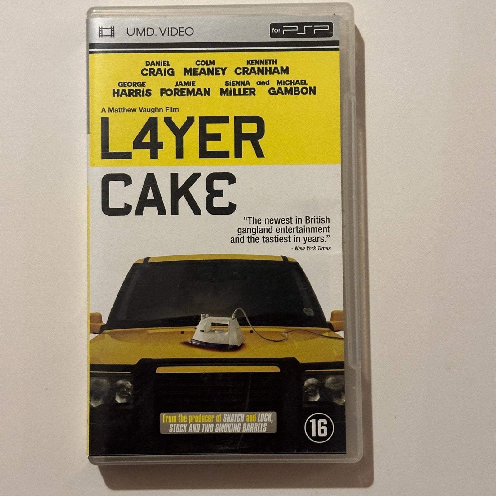 Layer Cake UMD Video voor PSP - Britse Gangsterfilm, Spelcomputers en Games, Spelcomputers | Sony PSP, Ophalen, Gebruikt, PSP