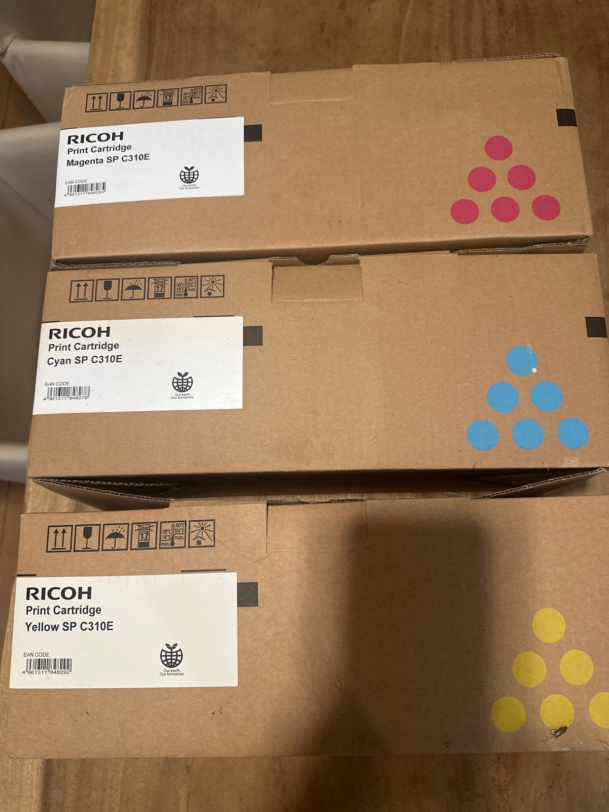 Ricoh Print Cartridge SP C310E - Magenta, Cyaan, Geel, Ophalen of Verzenden, Nieuw, Cartridge