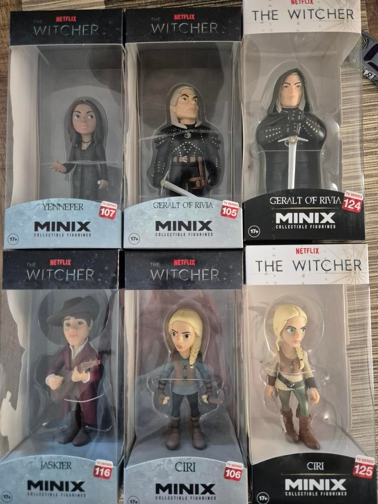 The Witcher Minix Collectible Figurines - Complete Set, Ophalen of Verzenden