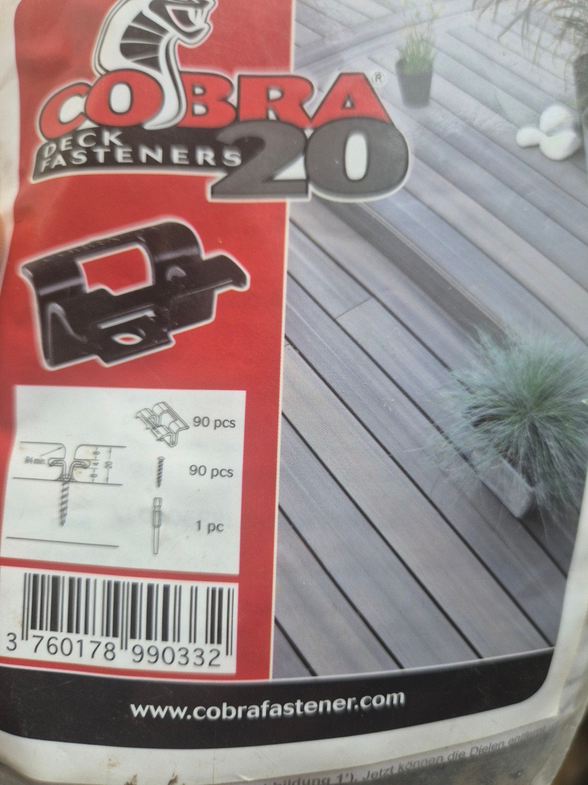 Cobra Clips Deck Fasteners - Tussen- en Eindclips, Ophalen of Verzenden, Nieuw