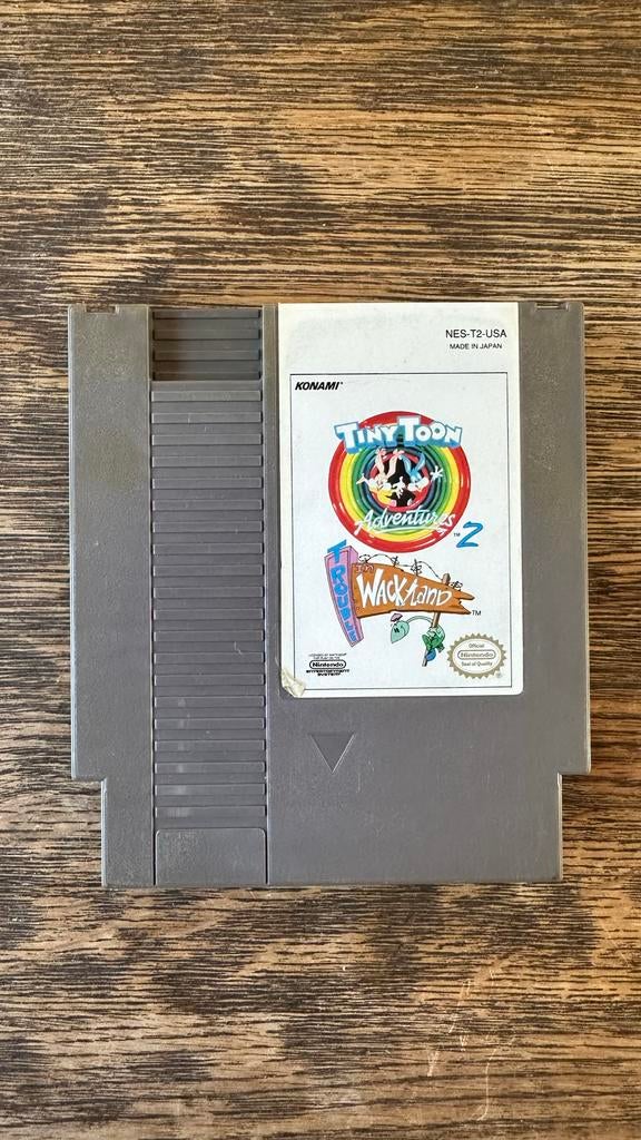 Tiny Toon Adventures 2: Trouble in Wackyland NES (1993), Gebruikt, 1 speler, Ophalen of Verzenden, Platform