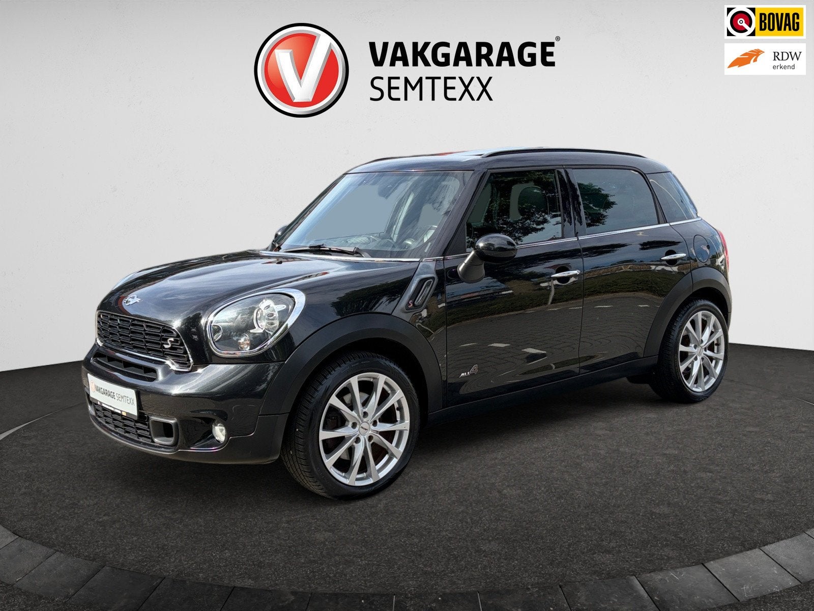 Mini Mini Countryman 1.6 Cooper S ALL4 | Automaat | Cruise |, Auto's, Euro 5, 1380 kg, Gebruikt, Zwart