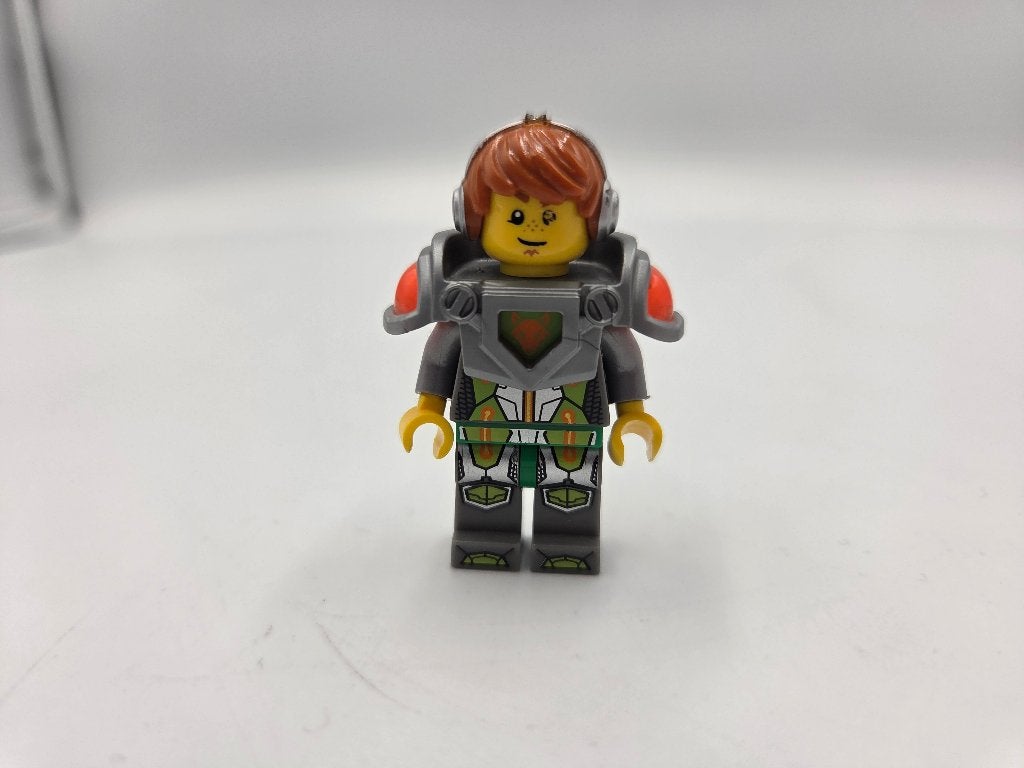 Lego sleutel hanger Nexo Knights Aaron, Lego, Ophalen of Verzenden, Zo goed als nieuw, Compleet