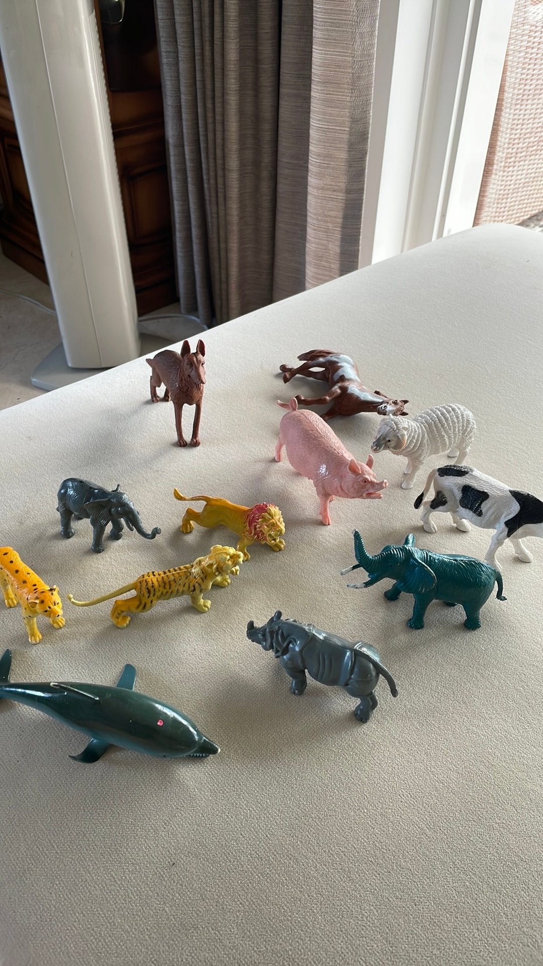 Plastic dieren, Ophalen of Verzenden, Zo goed als nieuw