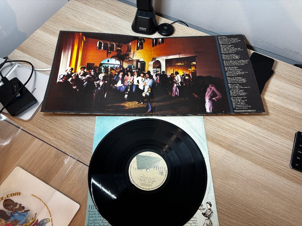 Eagles Hotel California Gatefold, LP, Gebruikt, Pop, Ophalen of Verzenden