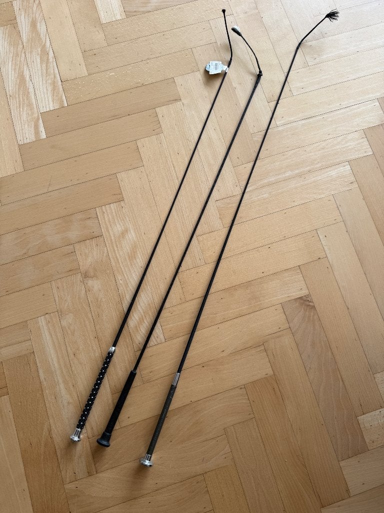 3 x super mooie nieuwe dressuurzweep 110, Ophalen, Nieuw