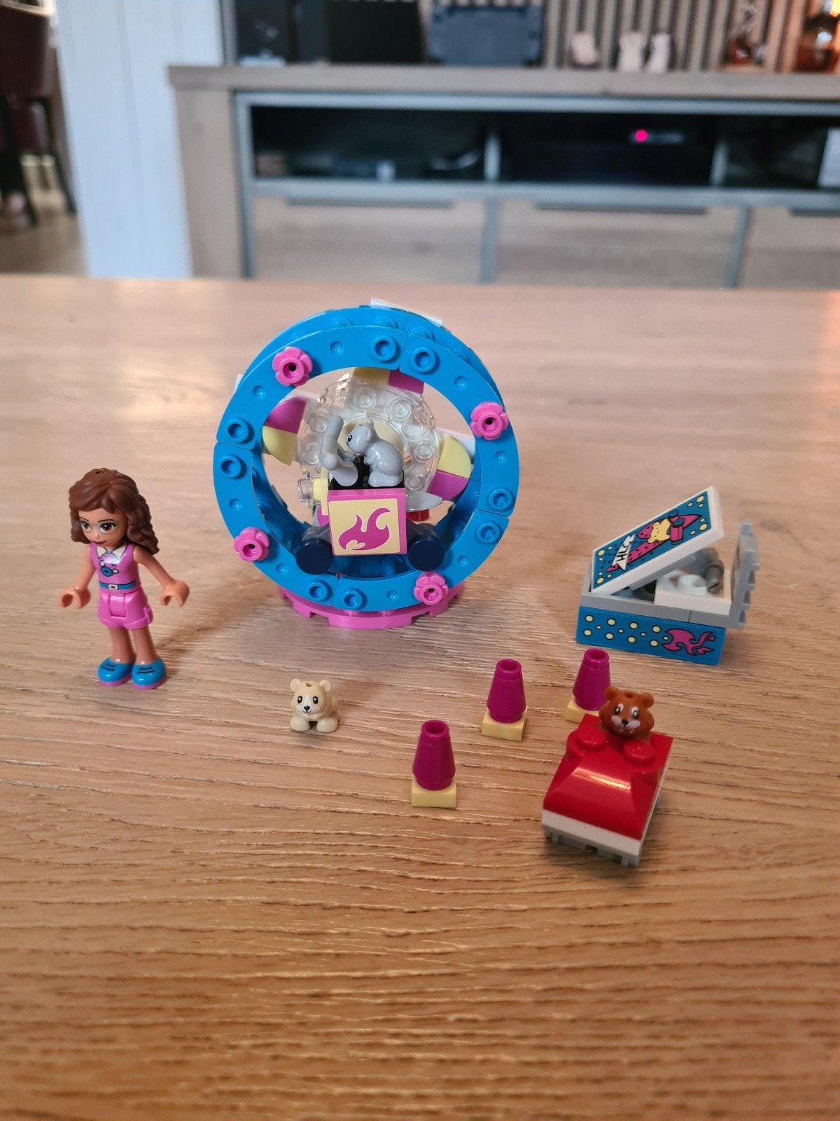 Lego friends 41383 Olivia's hamster speeltuin, Ophalen of Verzenden, Zo goed als nieuw